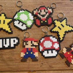 Mario bros Keychains 