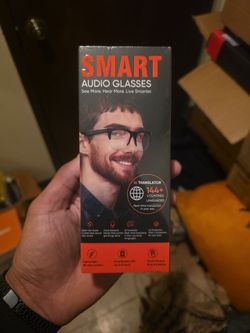 Smart Audio Glasses with AI Translator