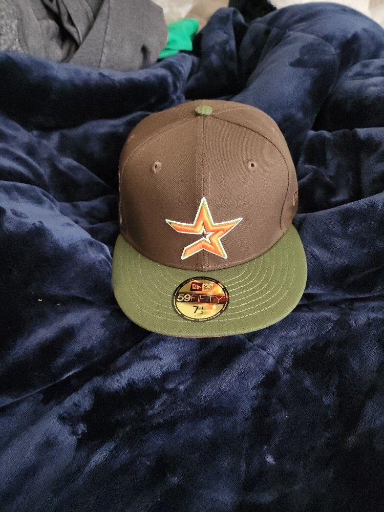 Oompa Loompa Astros Hat 7 1/2