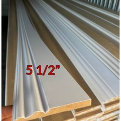 5 1/2” X 16’ BASEBOARD $14.50 PER BOARD
