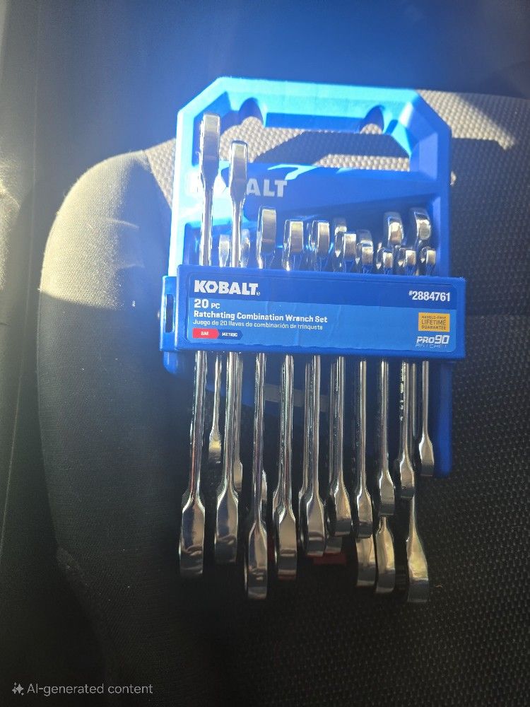 Kobalt Ratcheting Wrench 20 PC Set