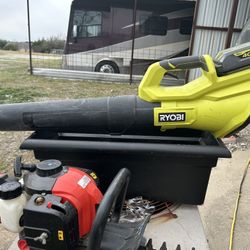 Hedge Trimmer And Blower