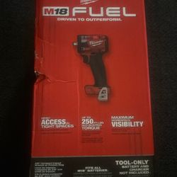 Milwaukee M18 Fuel 3/8” Compact Impact Wrench w/ Friction Ring