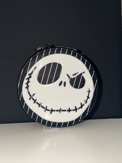 Nightmare Before Christmas Jack Skellington Round Coin Purse