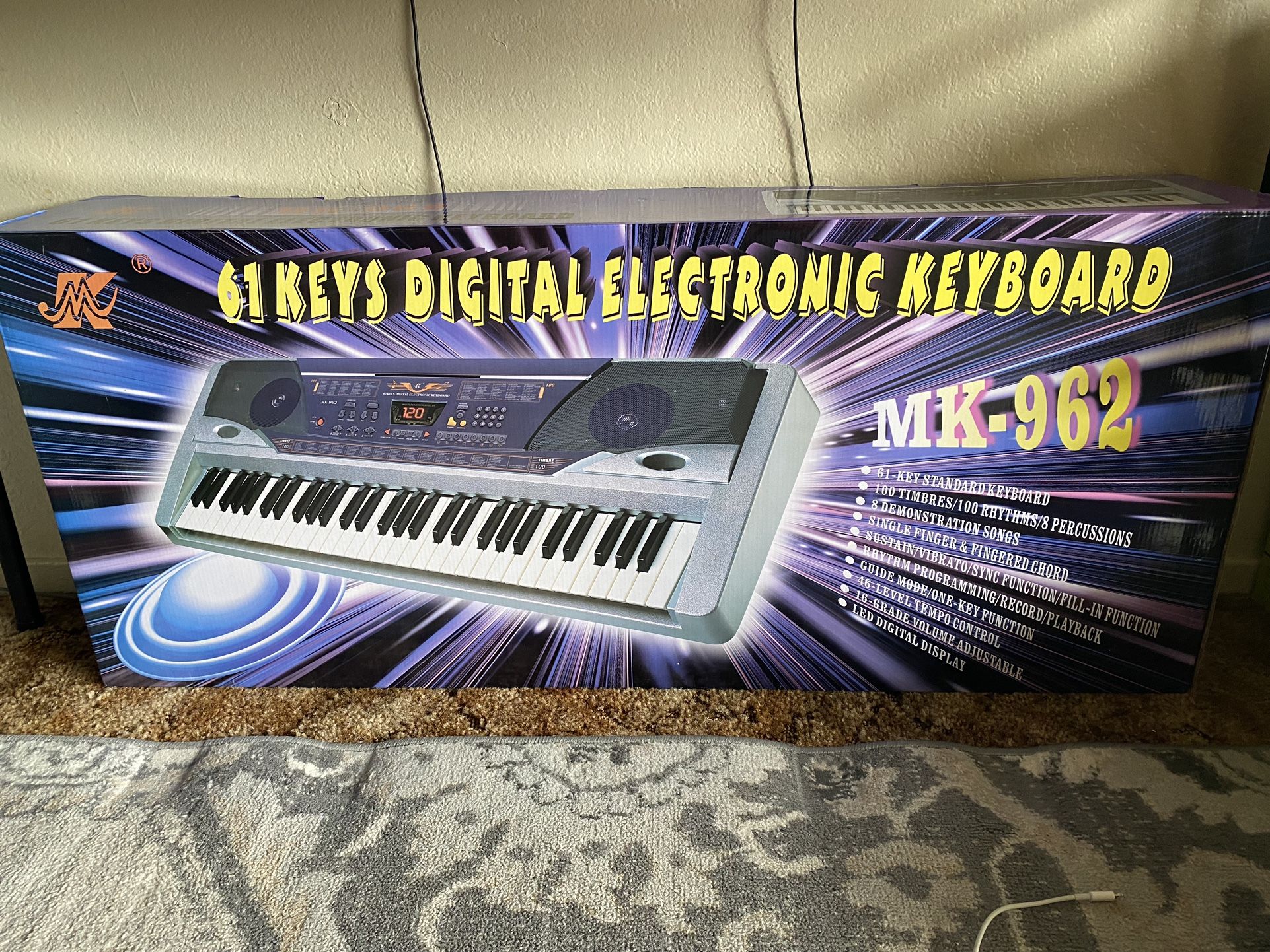 Electronic Keyboard/ Teclado MK-962