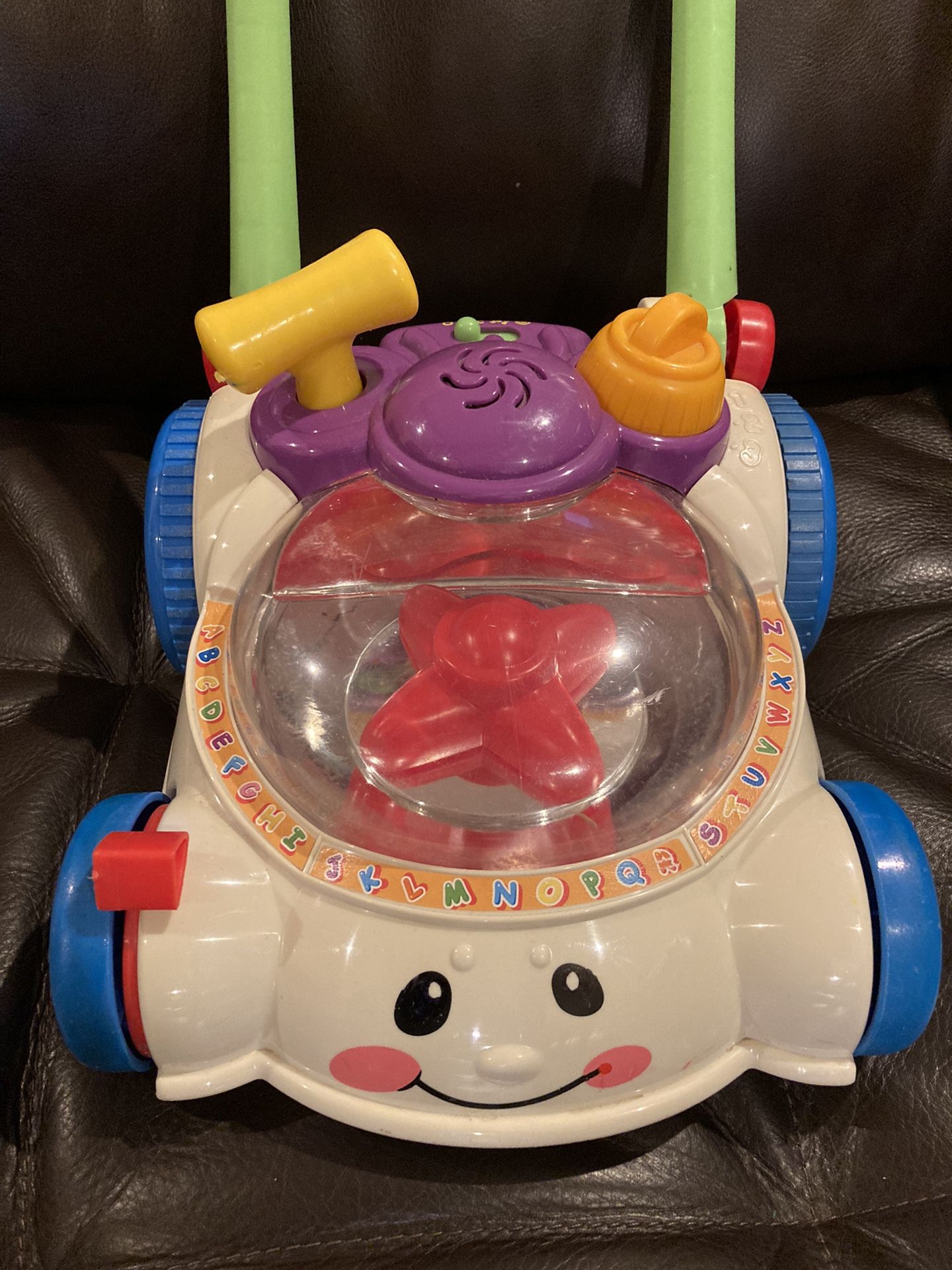 Collectable 2006 used Fisher-Price Laugh And Learn Lawnmower