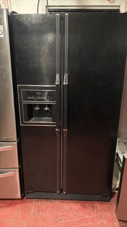Whirlpool Black Side-by-Side Refrigerator