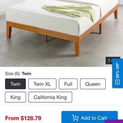 Wood Bed Frame