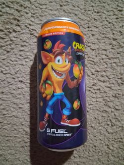 Crash Bandicoot G Fuel drink