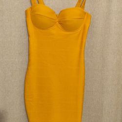 Sexy Yellow Dress