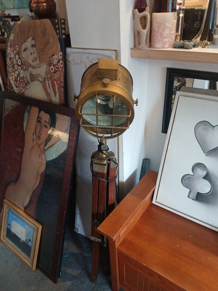 Nautical Antique/Vintage Spot Light 