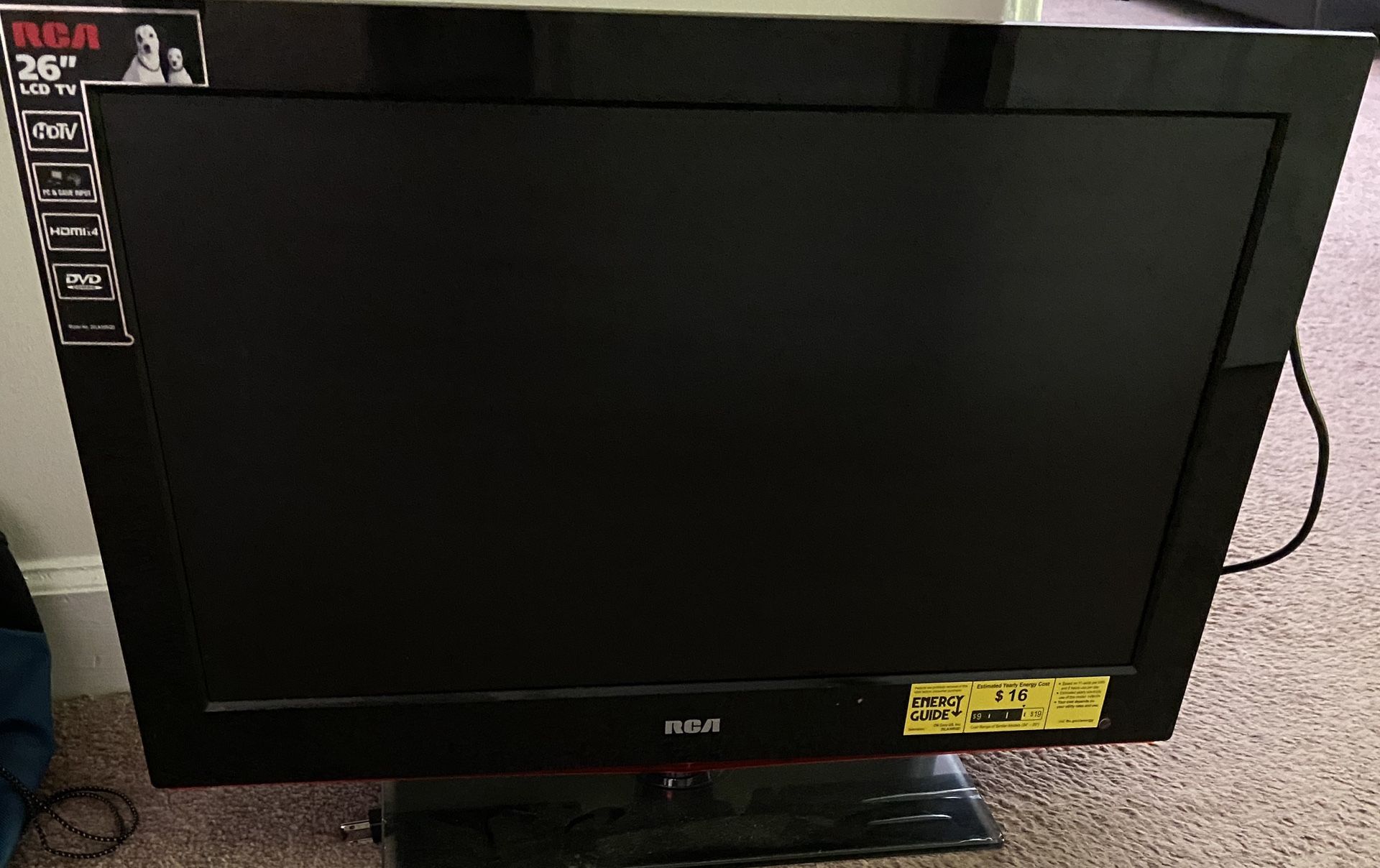 26" HDTV DVD COMBO