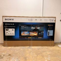 K77XR80cb 77” Sony Bravia 8 4k Oled Smart Tv