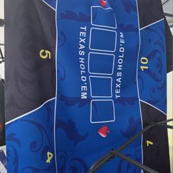 Poker Table Top Mat