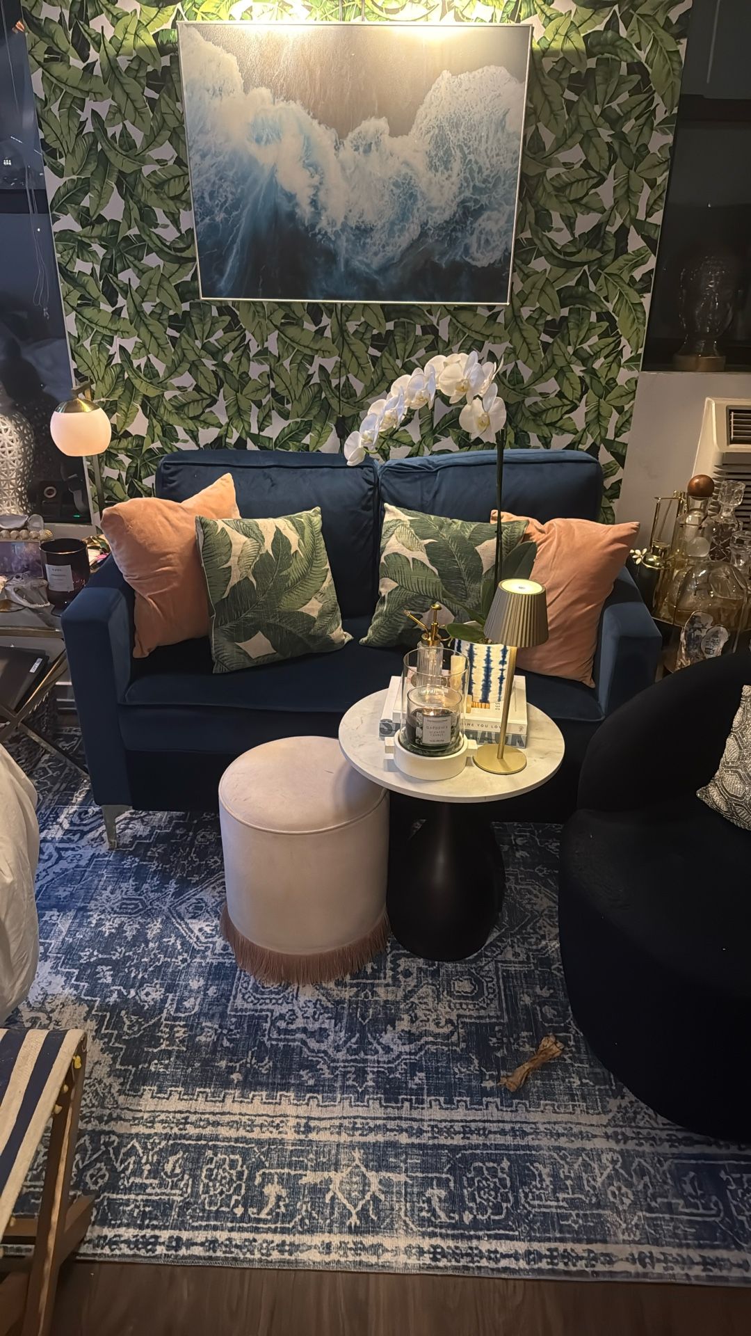 Small Blue Couch
