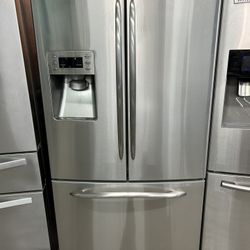 29 Cubic Foot Stainless French Door Refrigerator 