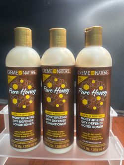$4 each Creme of Nature Pure Honey Conditioner