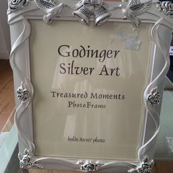 New Silver Plated Wedding Frame. By GODINGER.