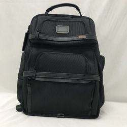 TUMI Alpha Brief Backpack in Black