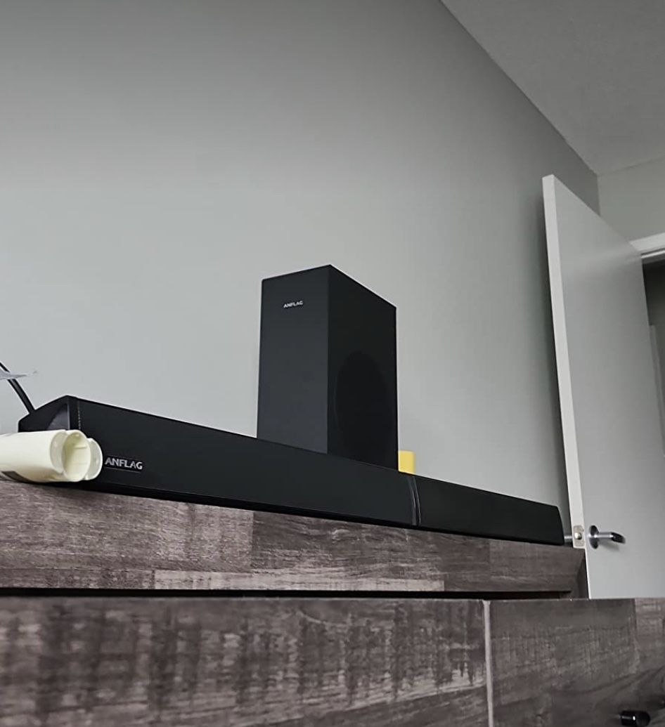 New 2.1 Bluetooth Wireless Wired Tv Sound Bar Speaker With Subwoofer Adjustable Bass Remote HDMI