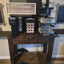 Unique Coffee Bar/Table