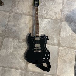 Black Epiphone SG Pro Electric Guitar 