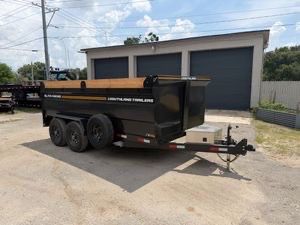 Southland 7 x 14 High Side Dump Trailer 14k