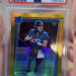 2021 Donruss Trevor Lawrence #251 Press Proof Premium PSA 9 RC Rookie Jaguars