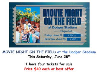 Dodger Movie Night