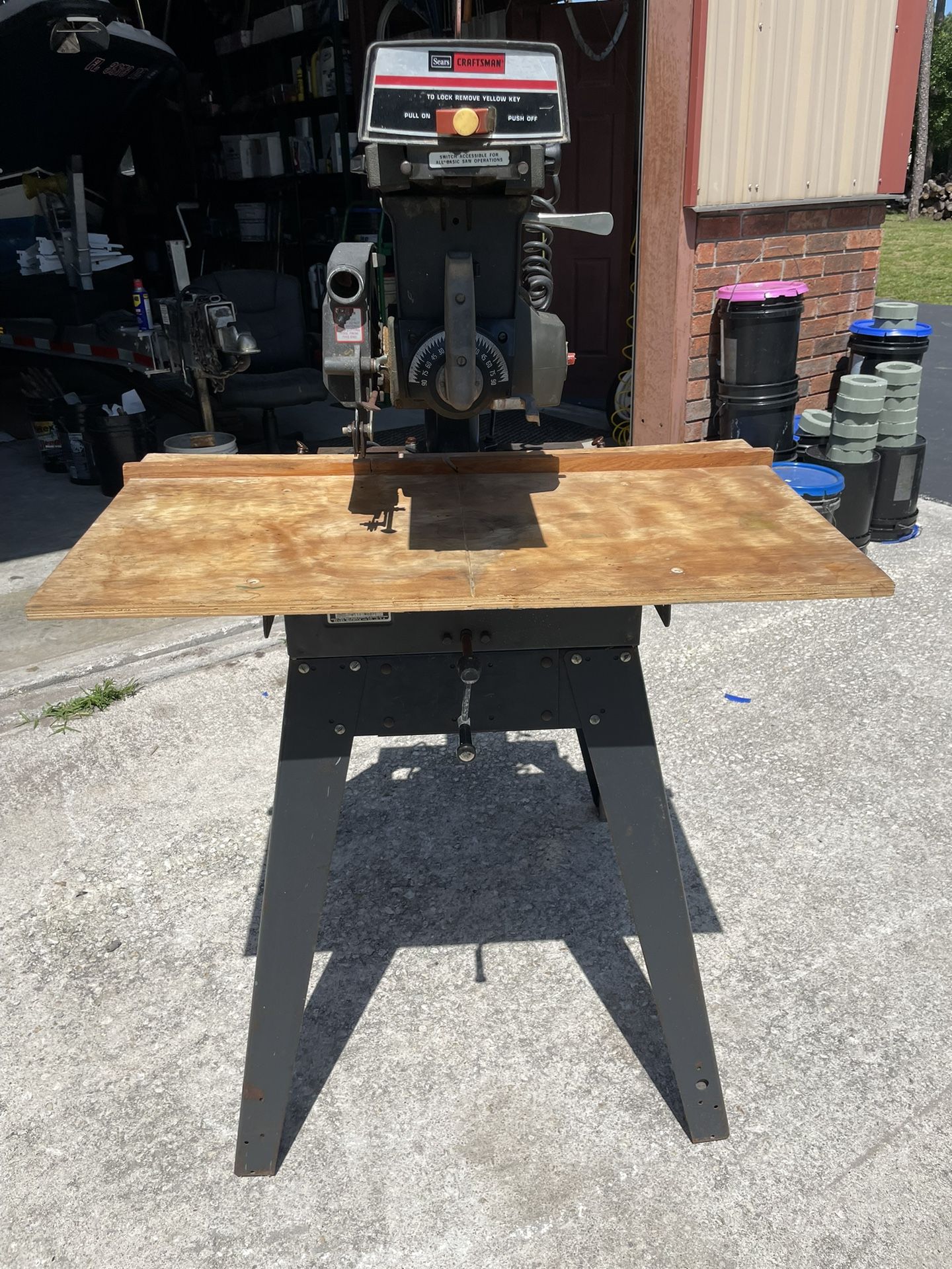 Sears craftsman Radial Saw