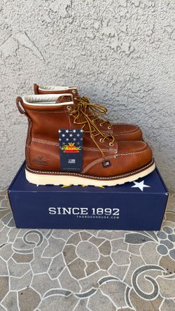 WORK BOOTS THOROGOOD STEEL TOE SIZE 11.5 WIDE MENS