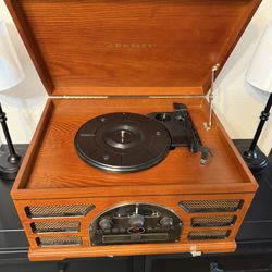 Crosley Record player (plus Radio and CD/cassette Player