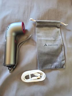 Aecooly Portable Handheld Fan, Powerful Turbo Air Tube Fan, 19000 RPM High Speed Aero Ultra (Purple)