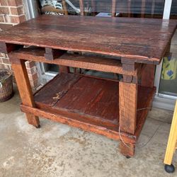 Pine Work Table/Island