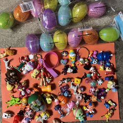 30 prefilled easter eggs  with great toys