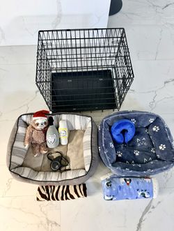 Pet Crate And Other Items 