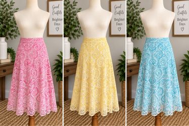 Brand new Lace zip up skirts - wholesale prices