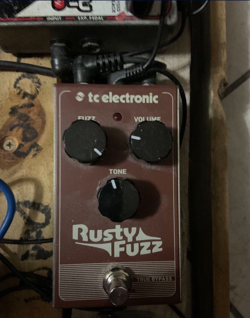 T. C Electronic Rusty Fuzz Guitar Effects Pedal