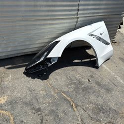 2014 to 2019 Chevrolet Corvette Driver Side Fender And Driver Side Headlight 