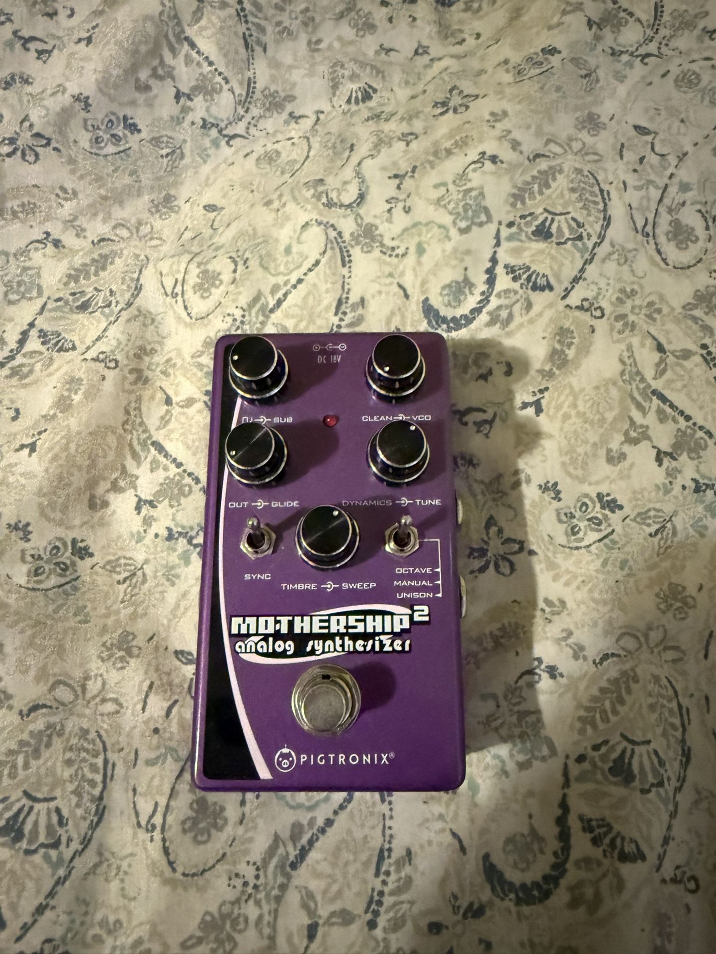 Pigtronix Mothership 2 Analog Synth Guitar Effect Pedal