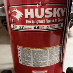 Husky Air Compressor 22 gallon