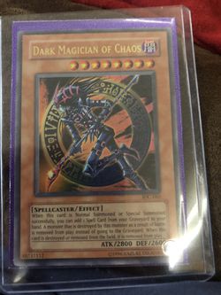 Yugioh card dark magician of chaos