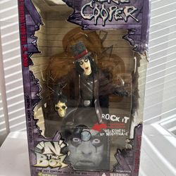 Alice Cooper Welcome to My Nightmare Rock N the Box Figure Jack in Box