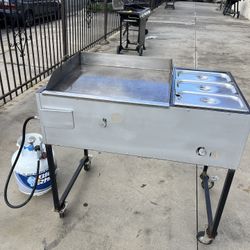 Plancha Para Tacos. Carrito Para Tacos 