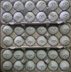 Callaway chrome soft X golf balls