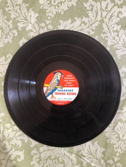 Parakeet training record