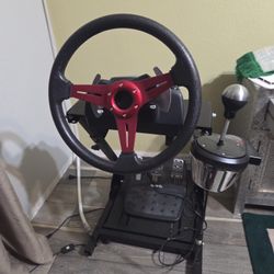 sim racing setup