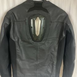 Icon leather large jacket
