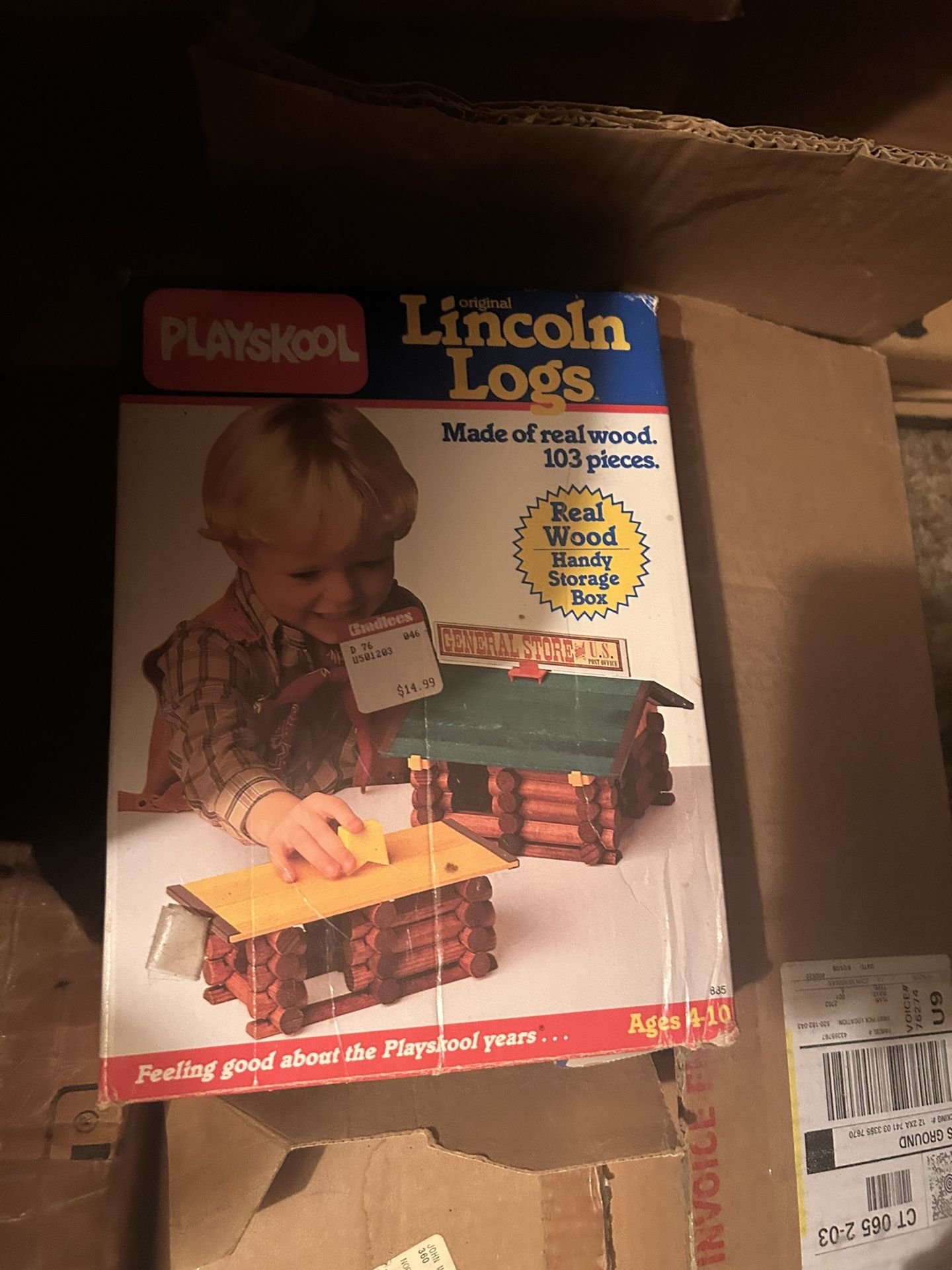 Vintage Lincoln Logs