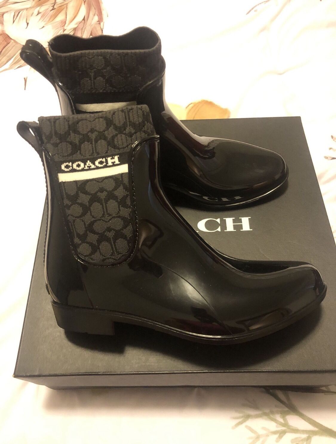 Coach Rivington Rain Boots